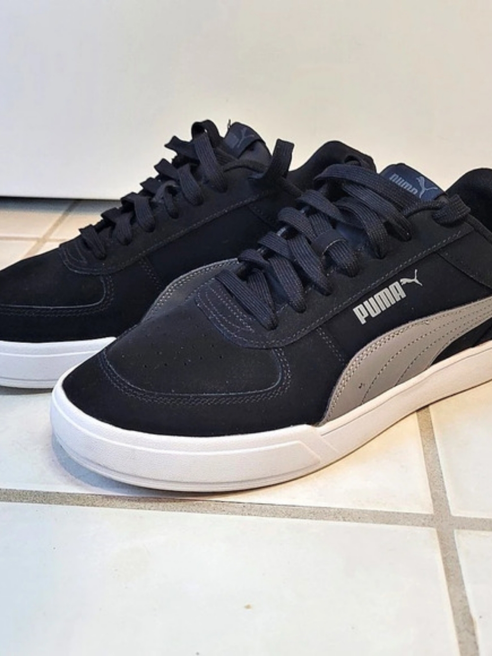 Puma Park Lifestyle SK8 Black & Gray Sneakers